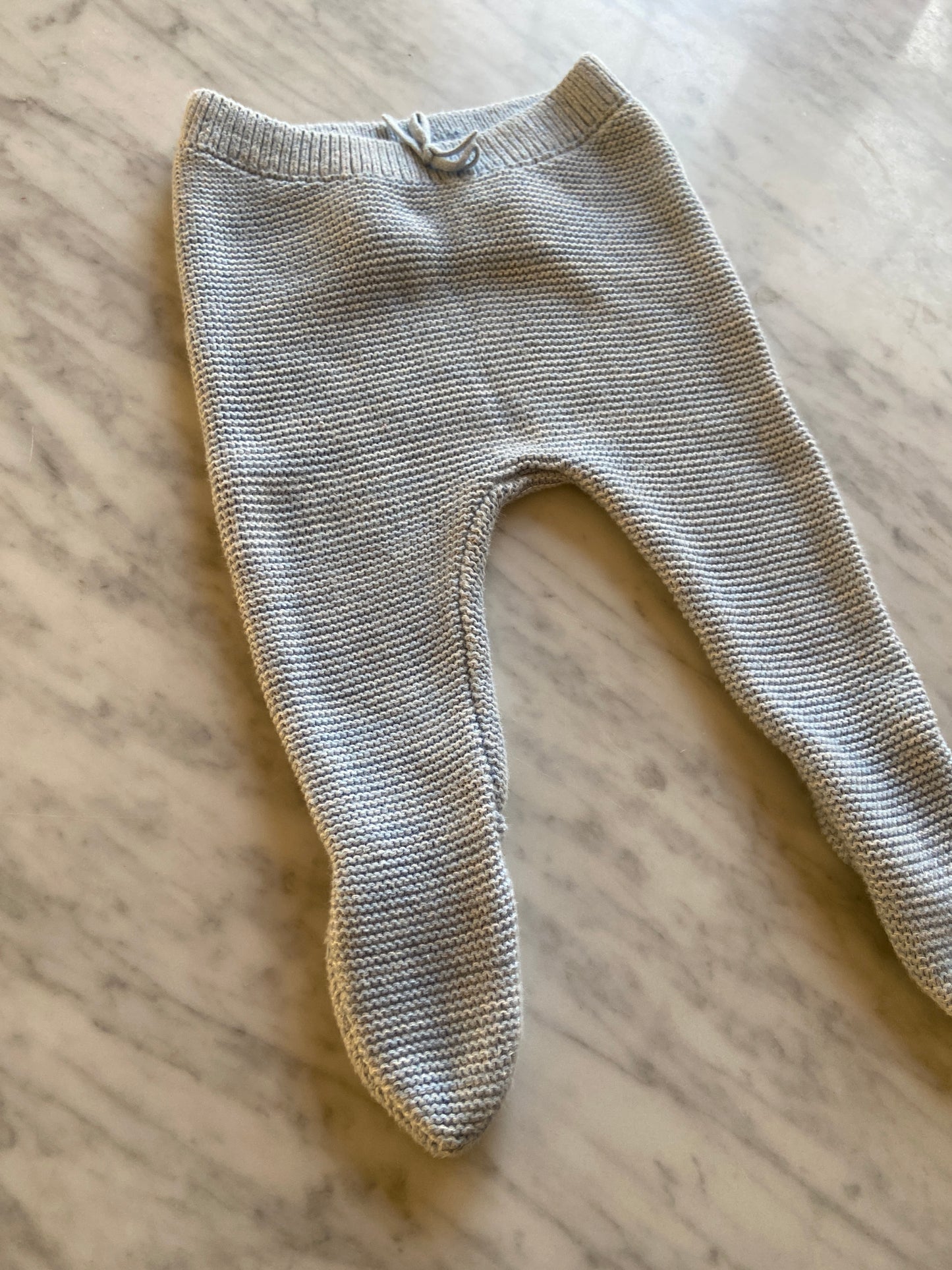 Seed Knit Footed Legging (3-6M)