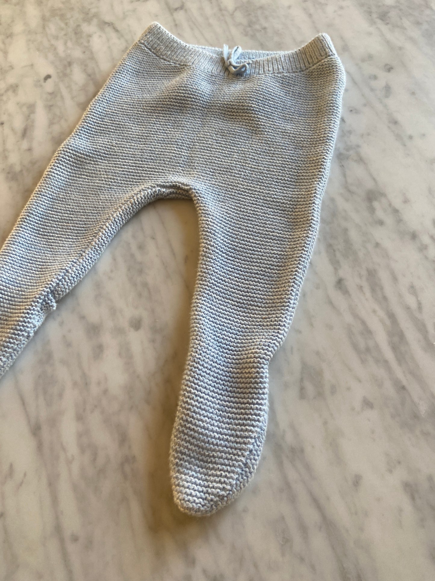 Seed Knit Footed Legging (3-6M)