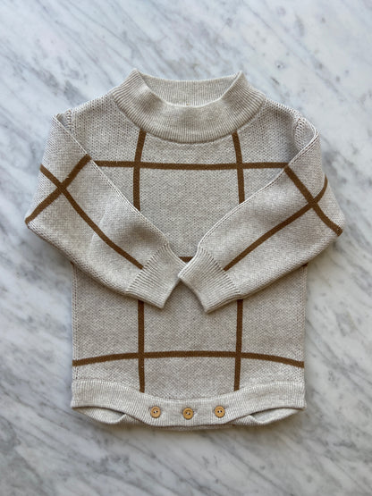 The Rest Knit Romper (NB)