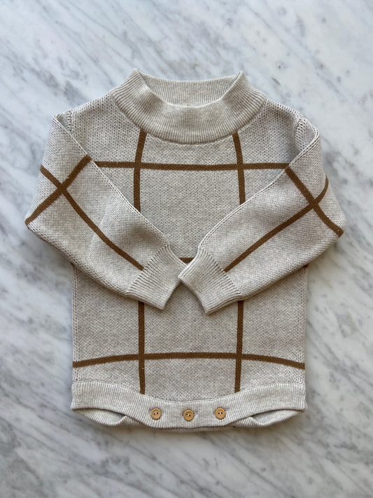 The Rest Knit Romper (NB)