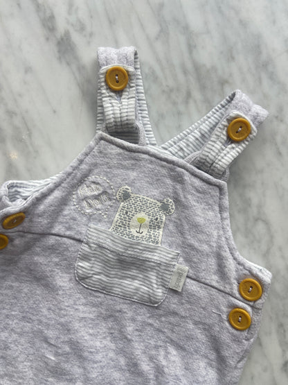 Pumpkin Patch Fleece Overall (NB)