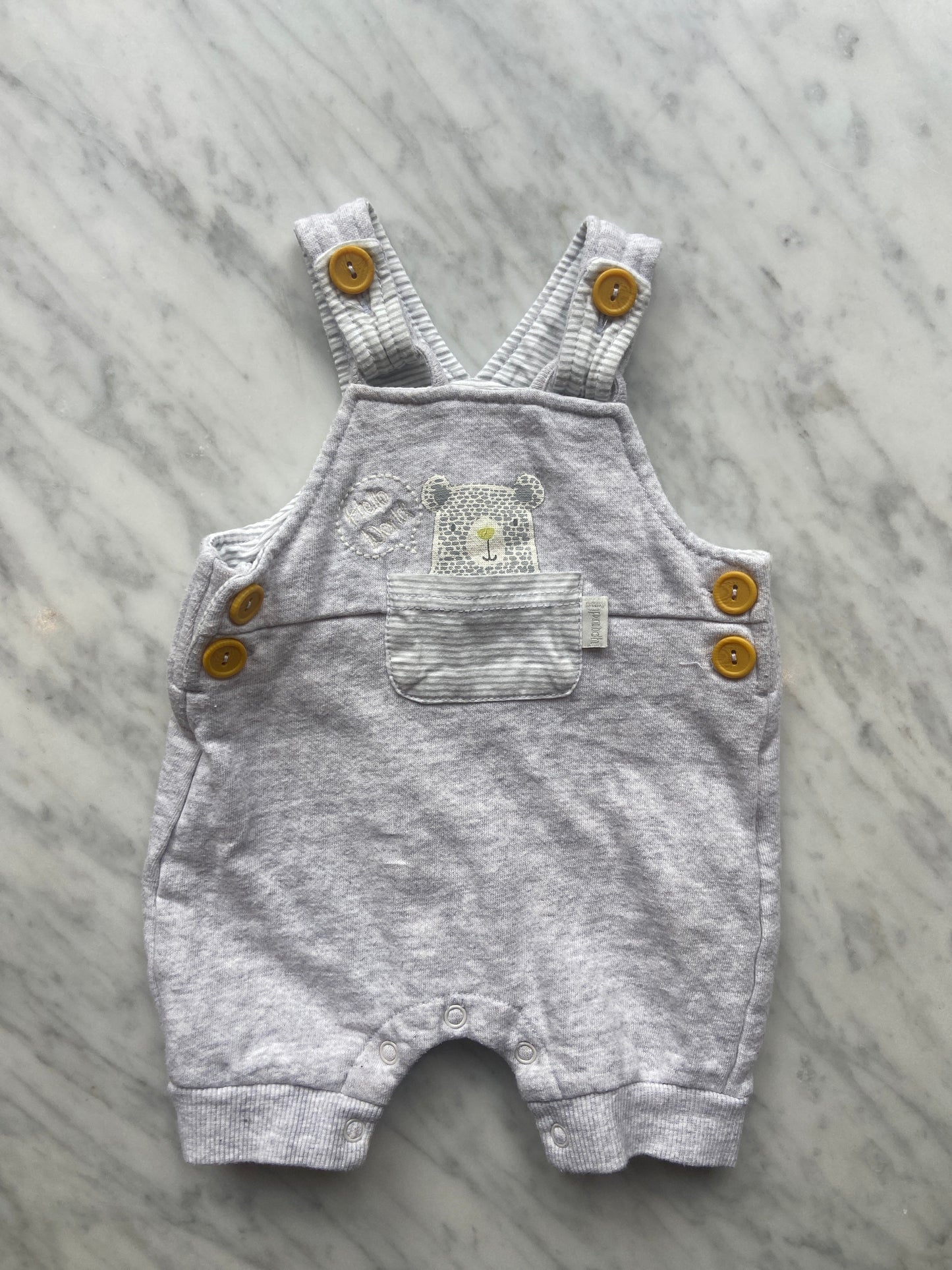 Pumpkin Patch Fleece Overall (NB)