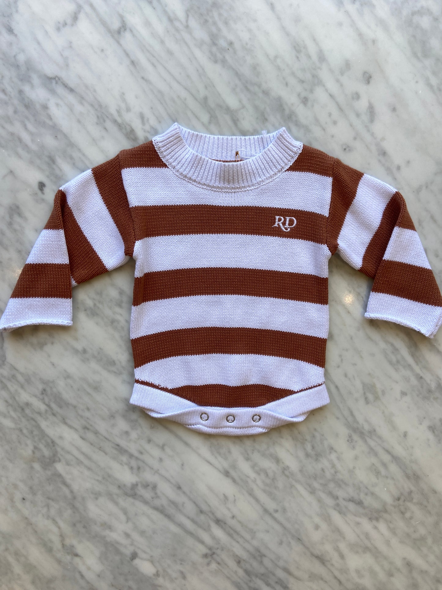Riffs & Dreams Knit romper (0-3M)