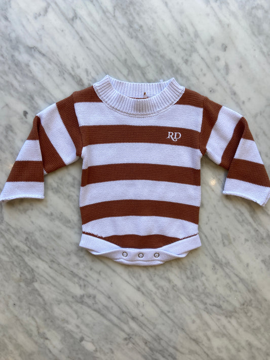 Riffs & Dreams Knit romper (0-3M)