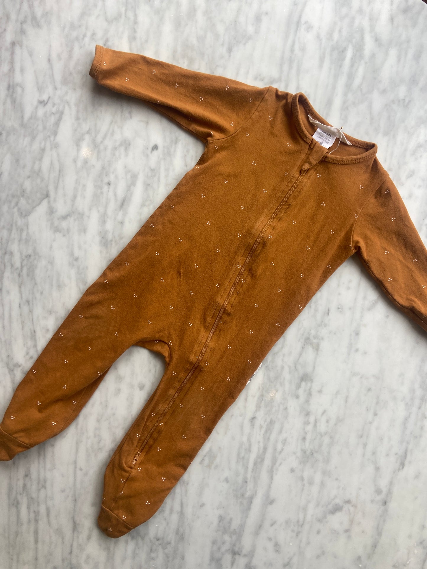 The Rest Footed Romper (3-6M)