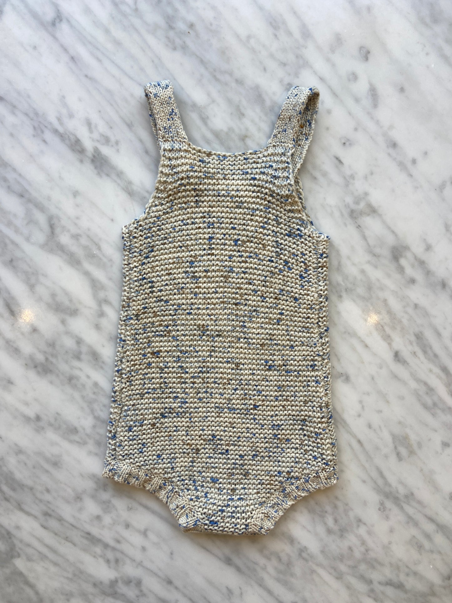 Grown Knit Romper (0-3M)