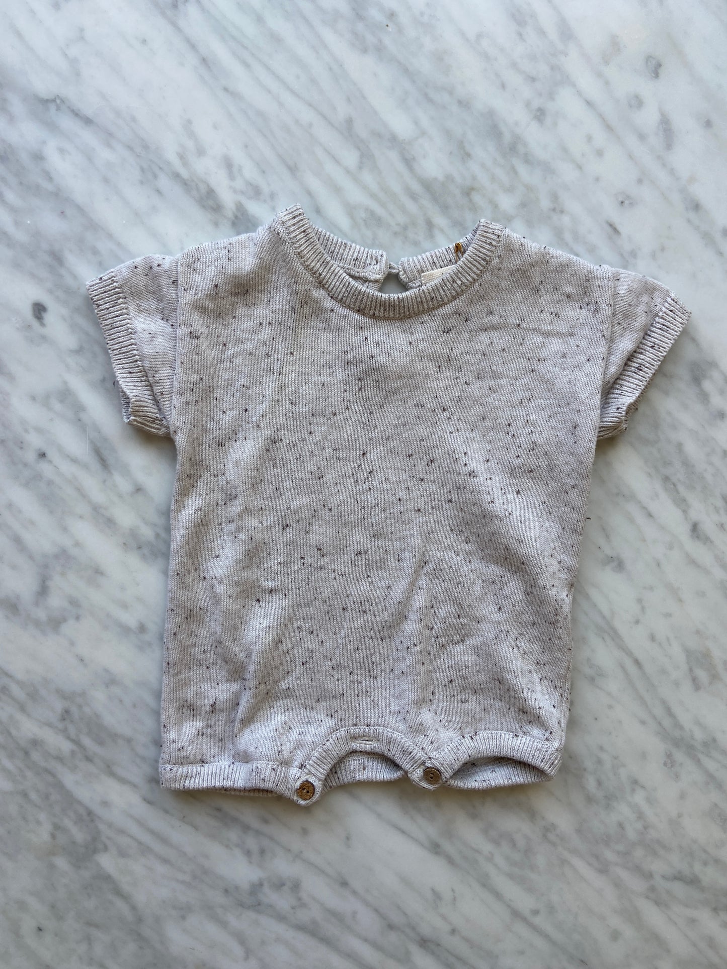 The Rest Summer Knit Romper (NB)