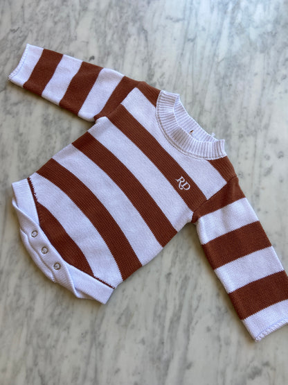 Riffs & Dreams Knit romper (0-3M)