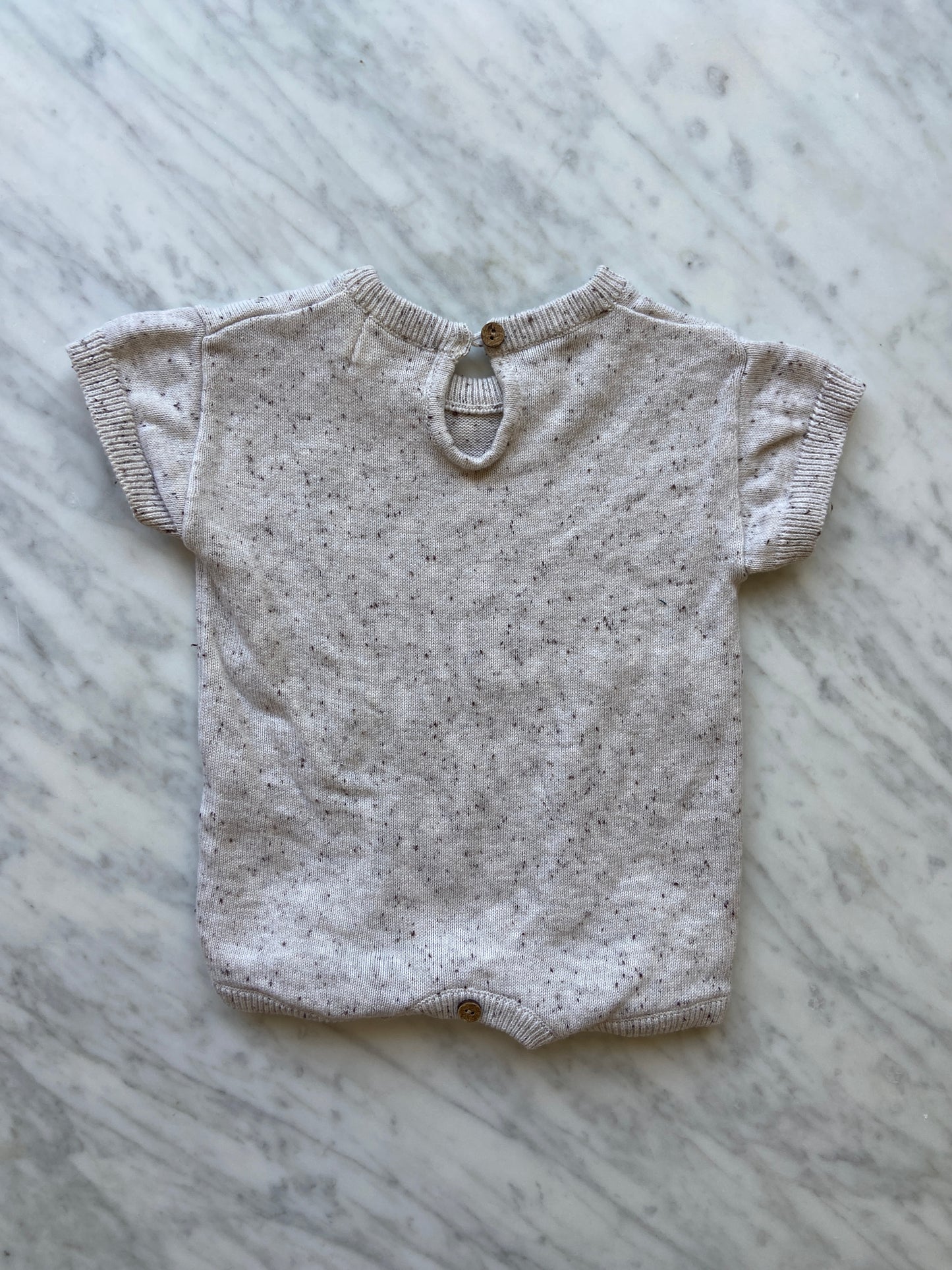 The Rest Summer Knit Romper (NB)