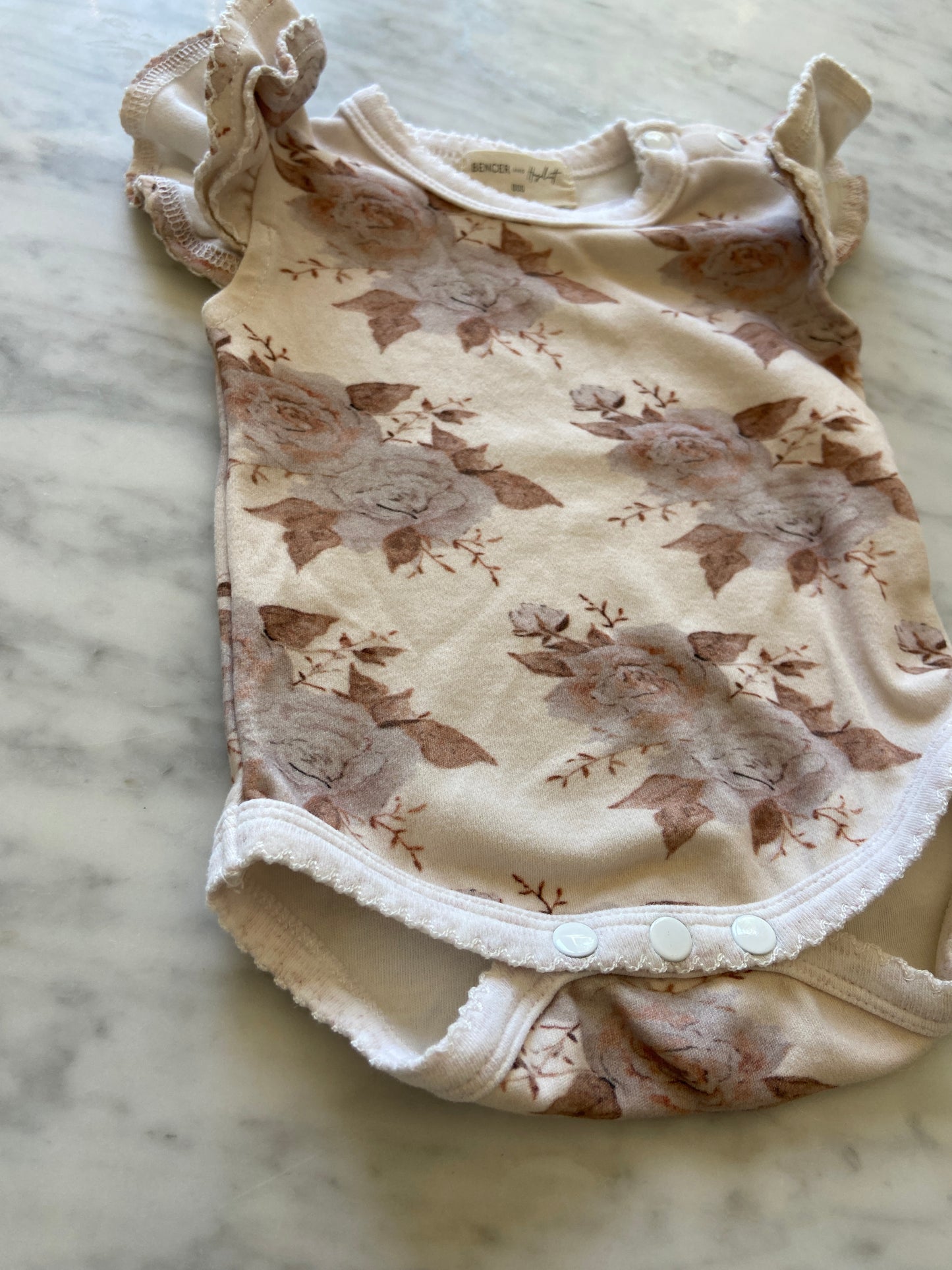 Bencer & Hazelnut Bodysuit (0-3M)