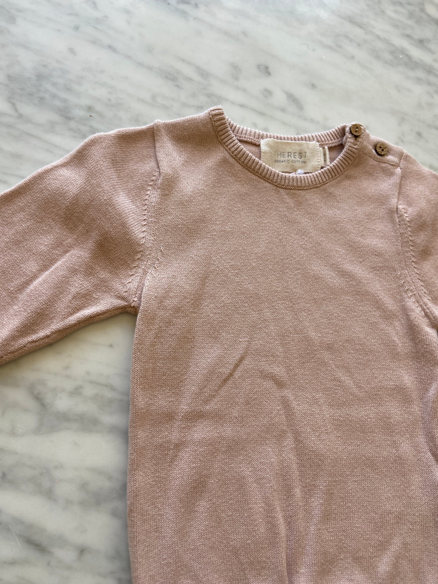 The Rest Knit Romper (1Y)