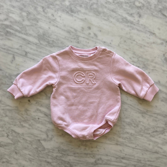 Country Road Long Sleeve Romper (6-12M)
