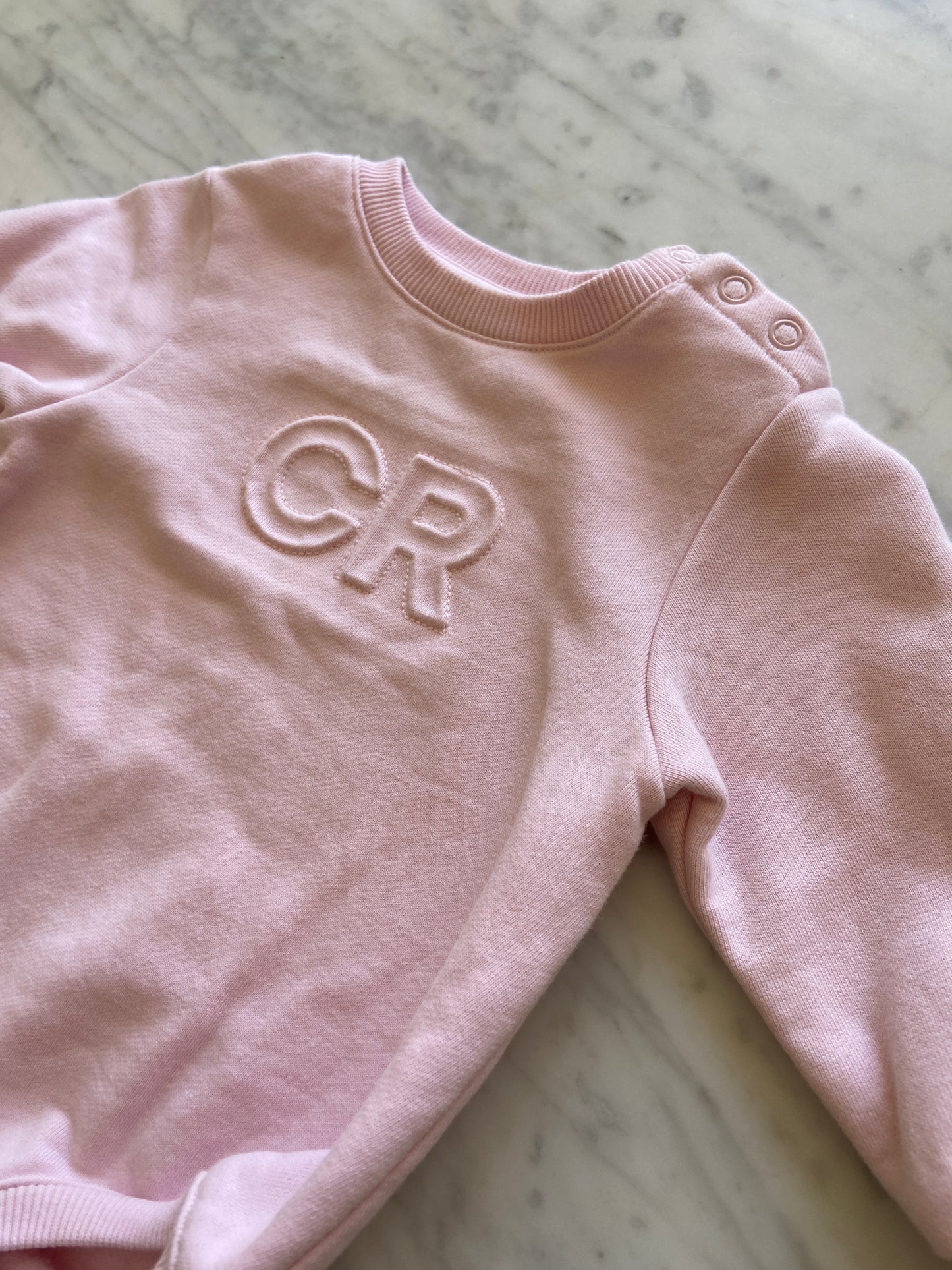 Country Road Long Sleeve Romper (6-12M)