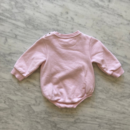 Country Road Long Sleeve Romper (6-12M)