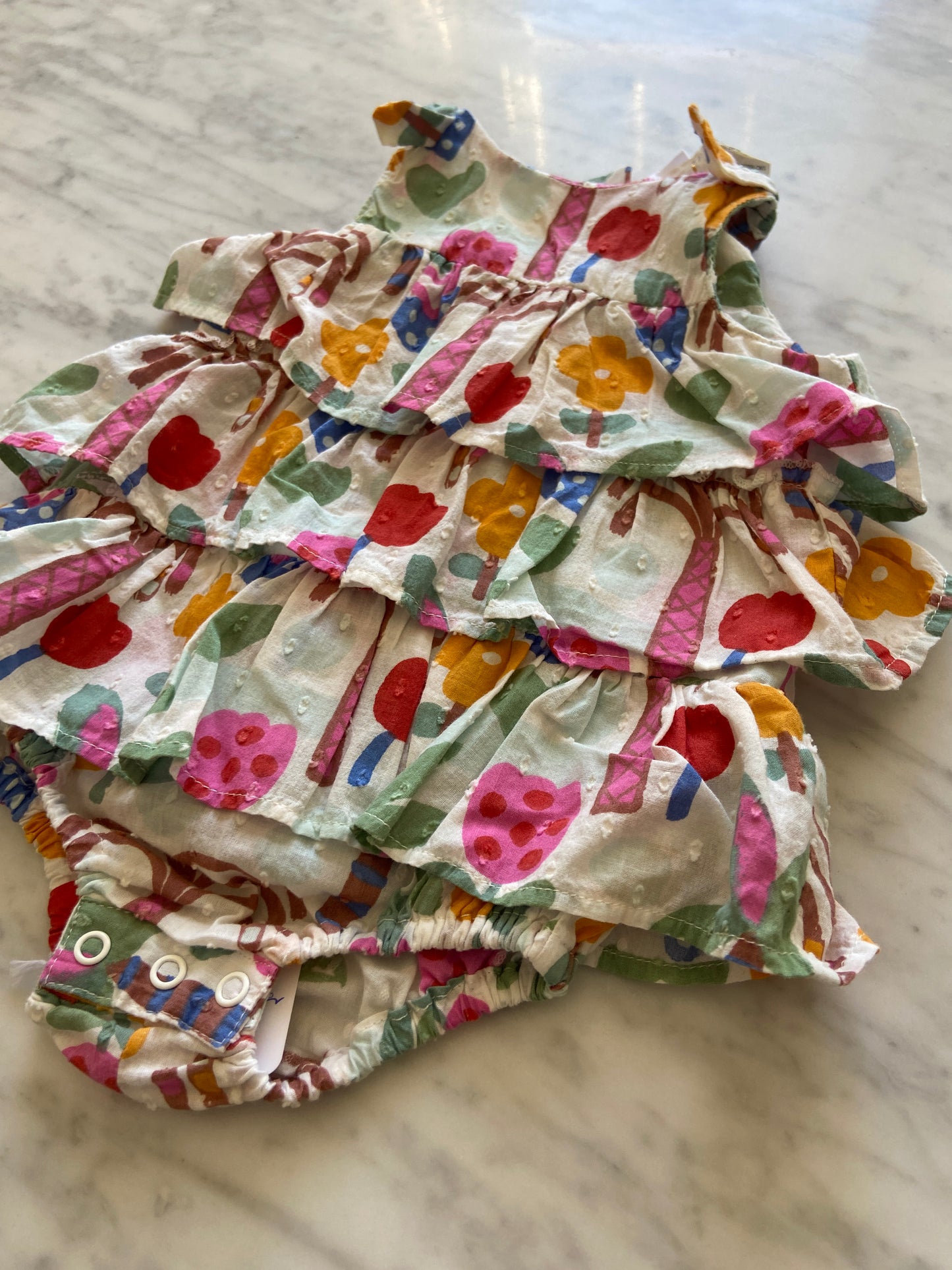 Jack & Milly Romper (0-3M)