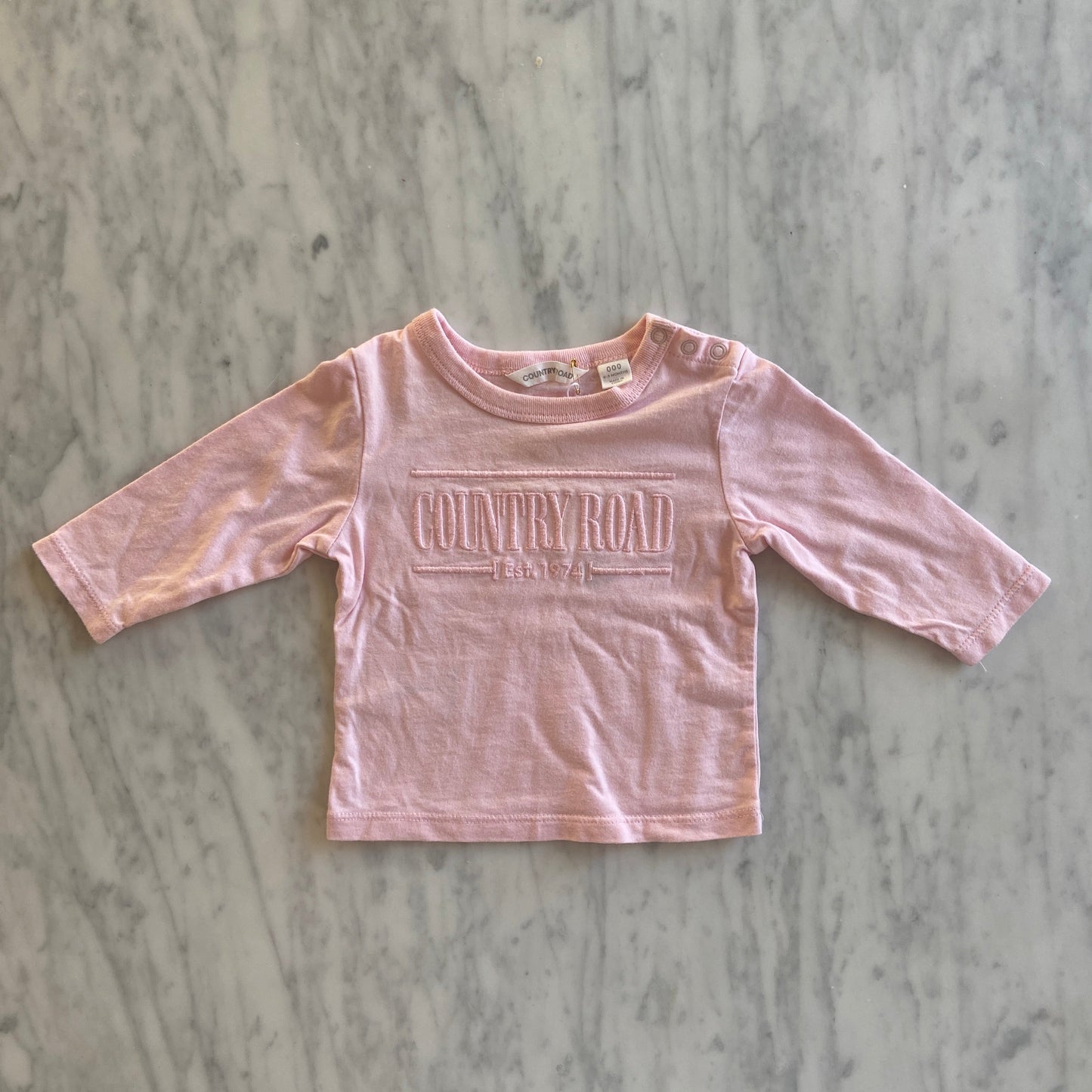 Country Road T-shirt (0-3M)