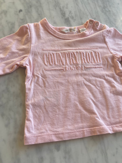 Country Road T-shirt (0-3M)
