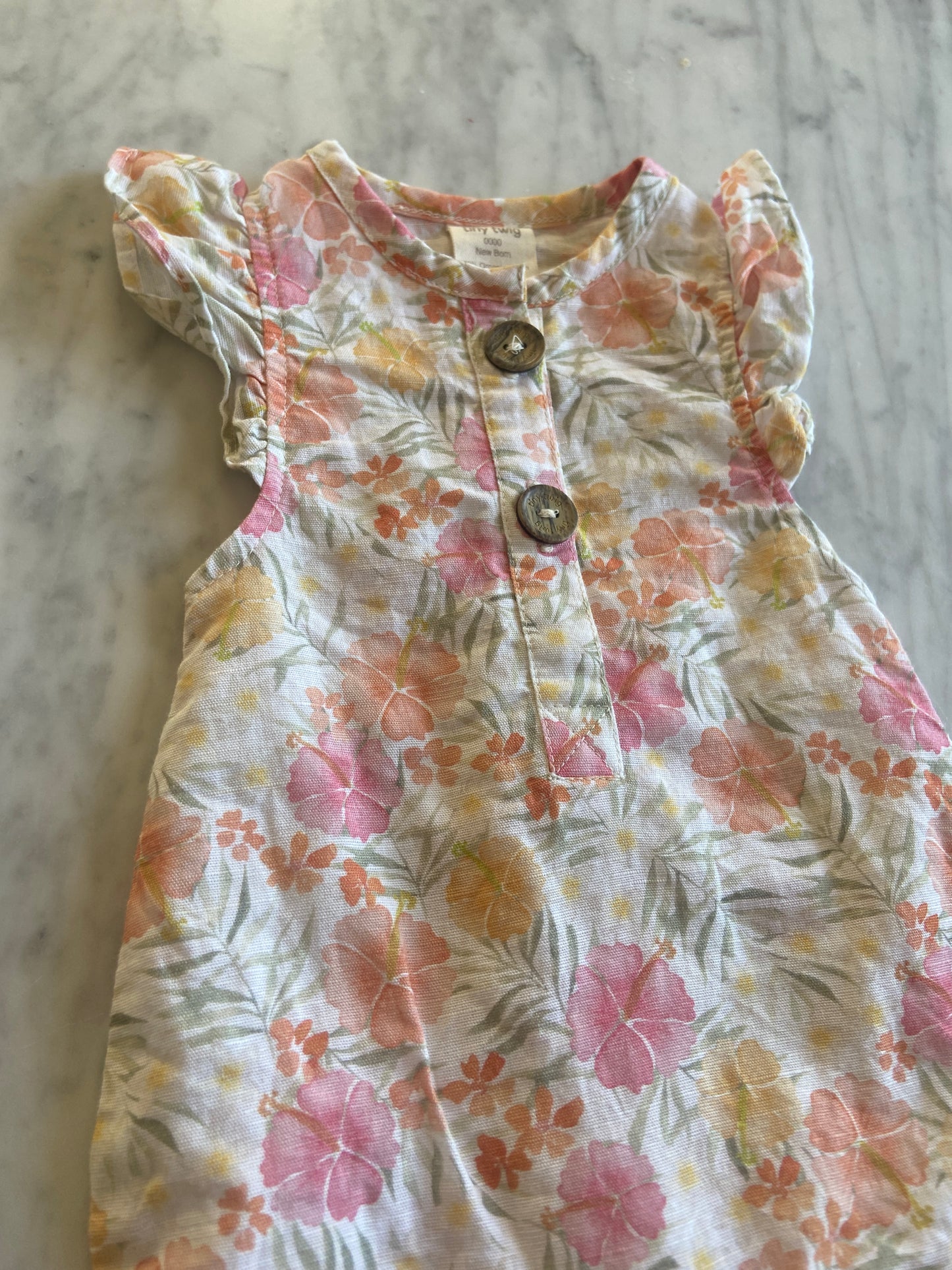 Tiny Twig Playsuit (Newborn)