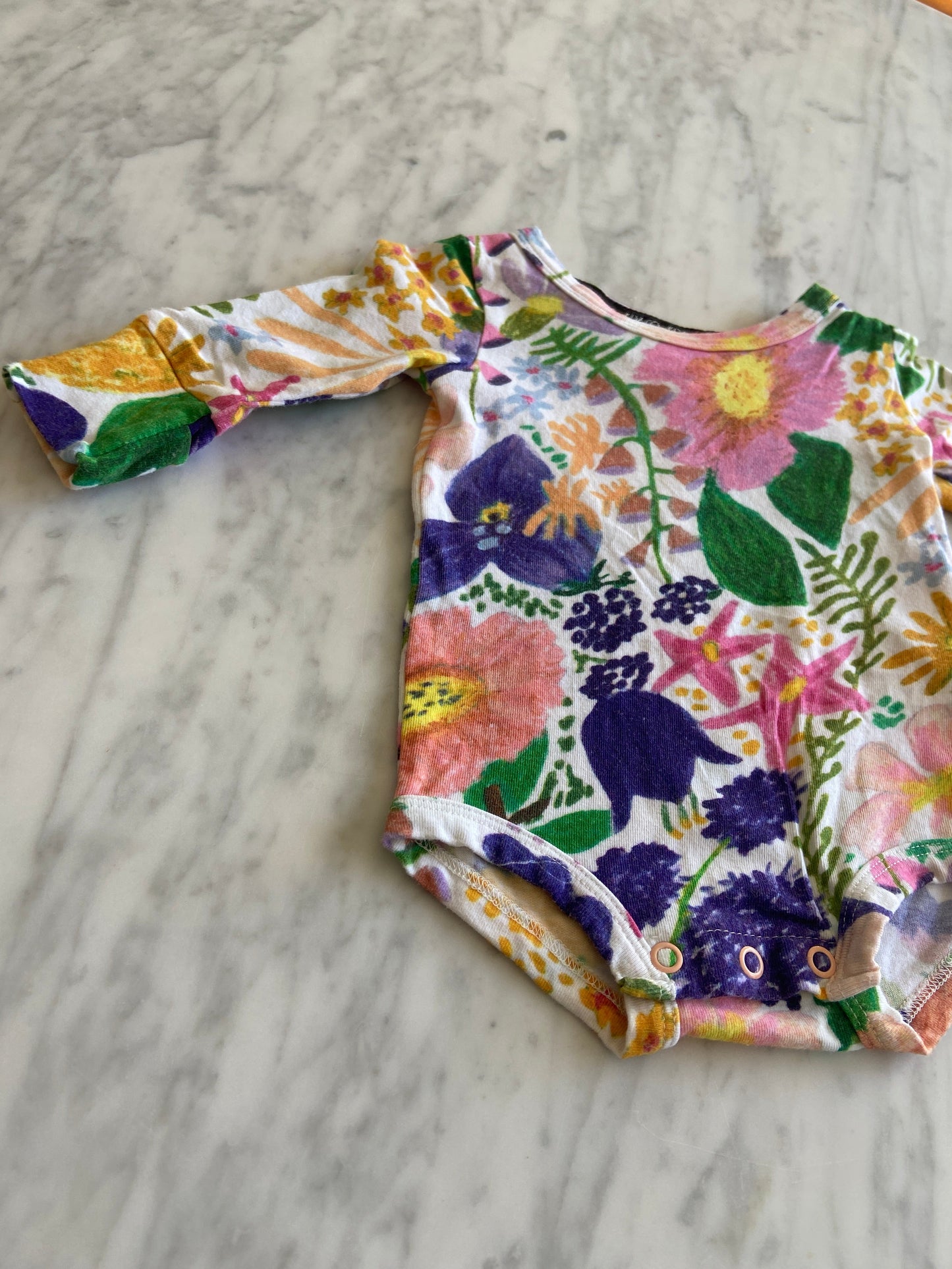 Kip & Co Long Sleeve Bodysuit (0-3M)