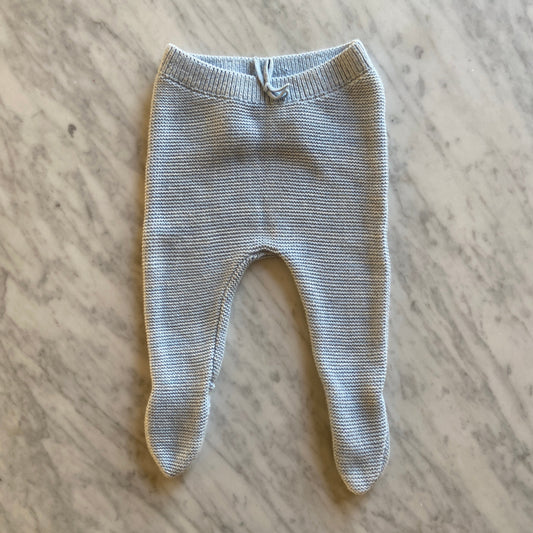 Seed Knit Footed Legging (3-6M)