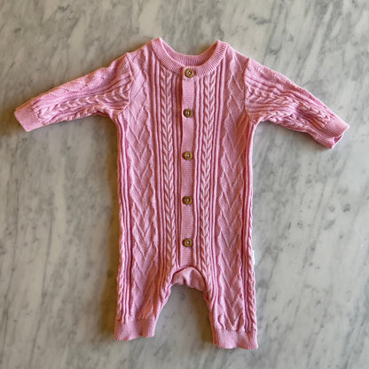 Sprout Knit Coverall (Newborn)