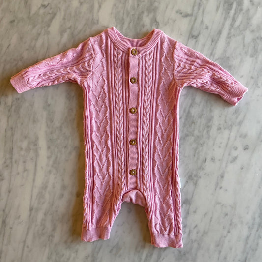 Sprout Knit Coverall (Newborn)