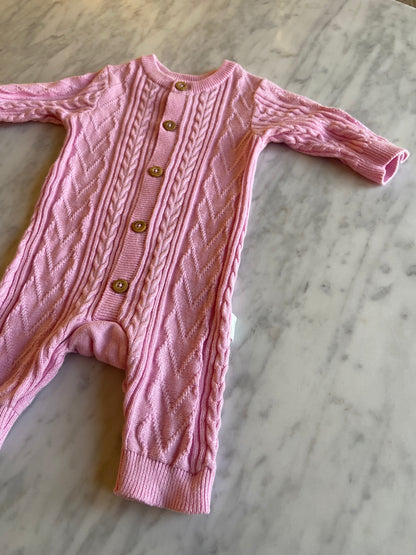 Sprout Knit Coverall (Newborn)