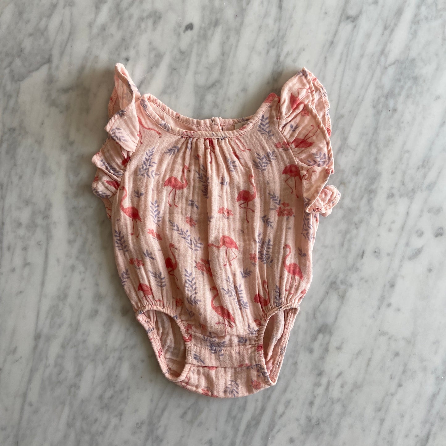 Purebaby Romper (0-3M)