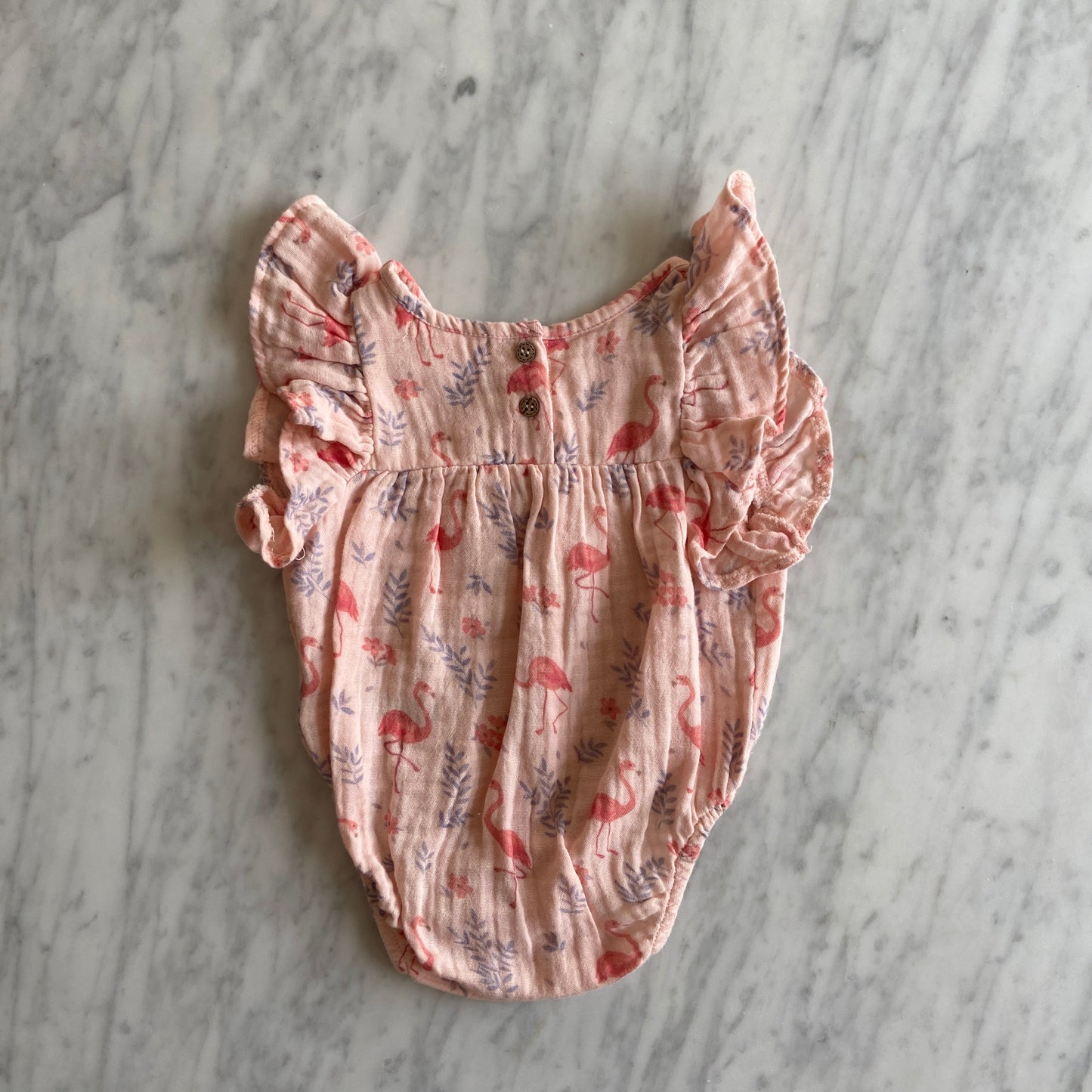 Purebaby Romper (0-3M)