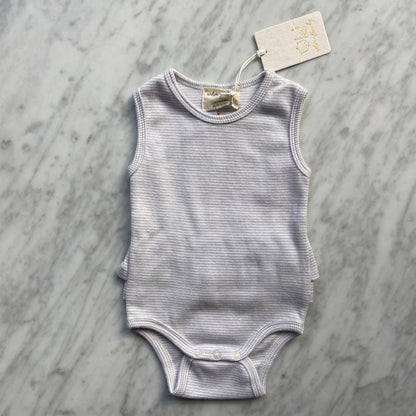 Wilson & Frenchy Rib Ruffle Bodysuit (3-6M)