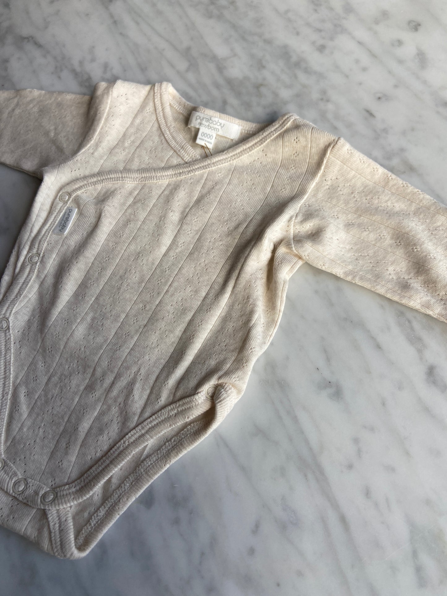 Purebaby Essentials Bodysuit (Newborn)