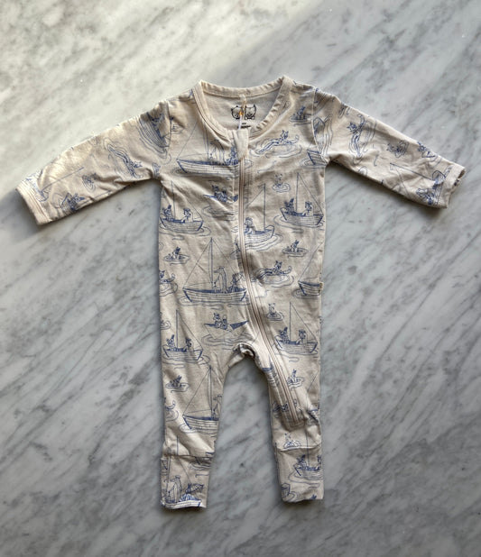 Wilson & Frenchy Organic Zipsuit (0-3M)