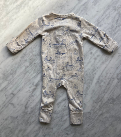Wilson & Frenchy Organic Zipsuit (0-3M)